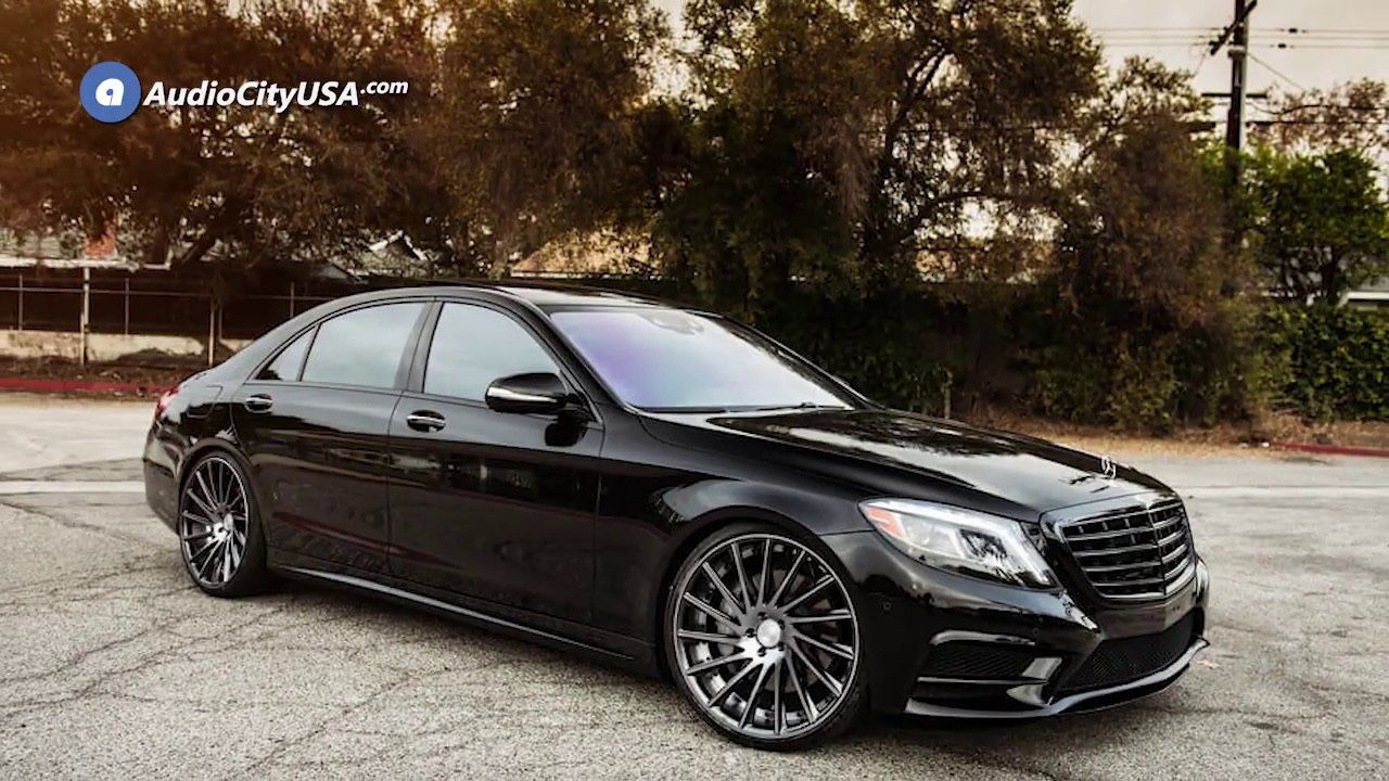 22" STAGGERED ROAD FORCE WHEELS RF16 GUNMETAL MACHINED FACE WITH DARK TINT RIMS