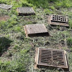 Catch Basin Frame And Grate Manhole