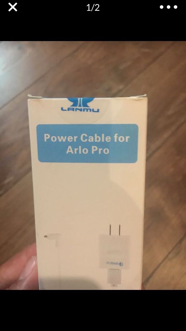 Power cable for Arlo pro