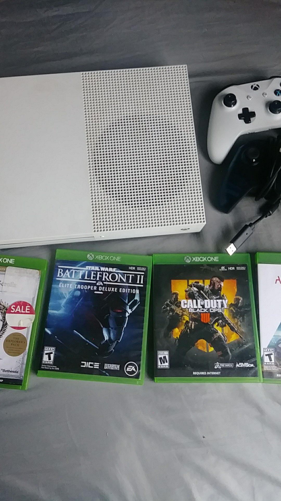 Xbox one w/games