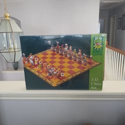 Kermit 3 D Chess Set