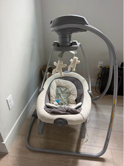 Graco DuetSoothe Baby Swing and Rocker with Vibration