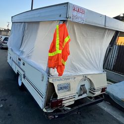 $800 trailer  Pop-up StarCraft Tags 2027!