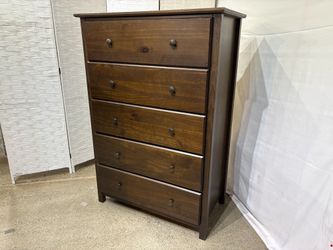 Shaker Style 5-Drawer Tallboy Dresser