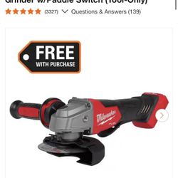 M18 Brushless Cordless 4 1/2 Inch Grinder