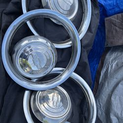 1950s Chevy Hubcaps