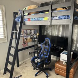 Loft Bed With Desk Included