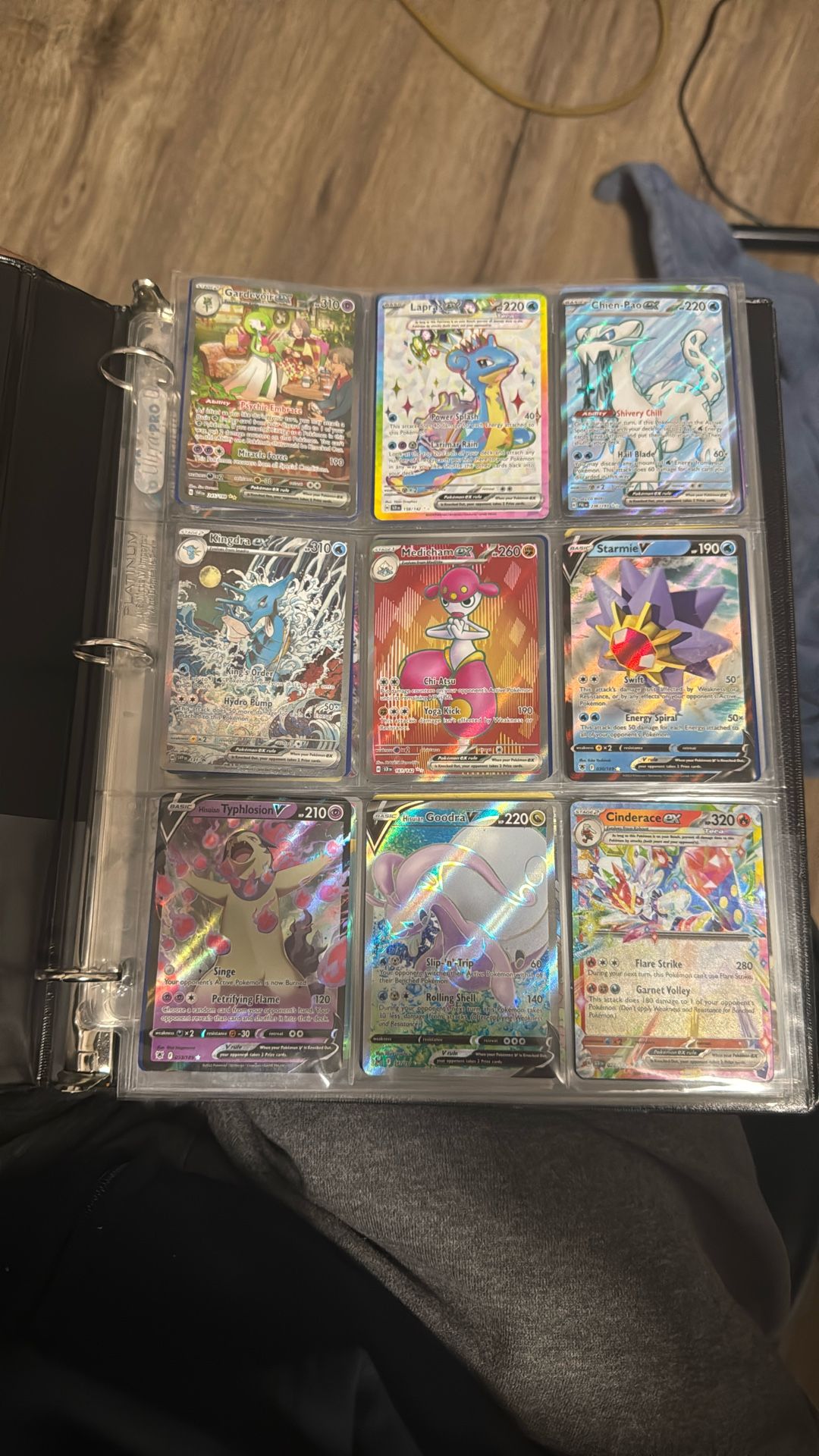 Pokemon Cards With Mini Binder