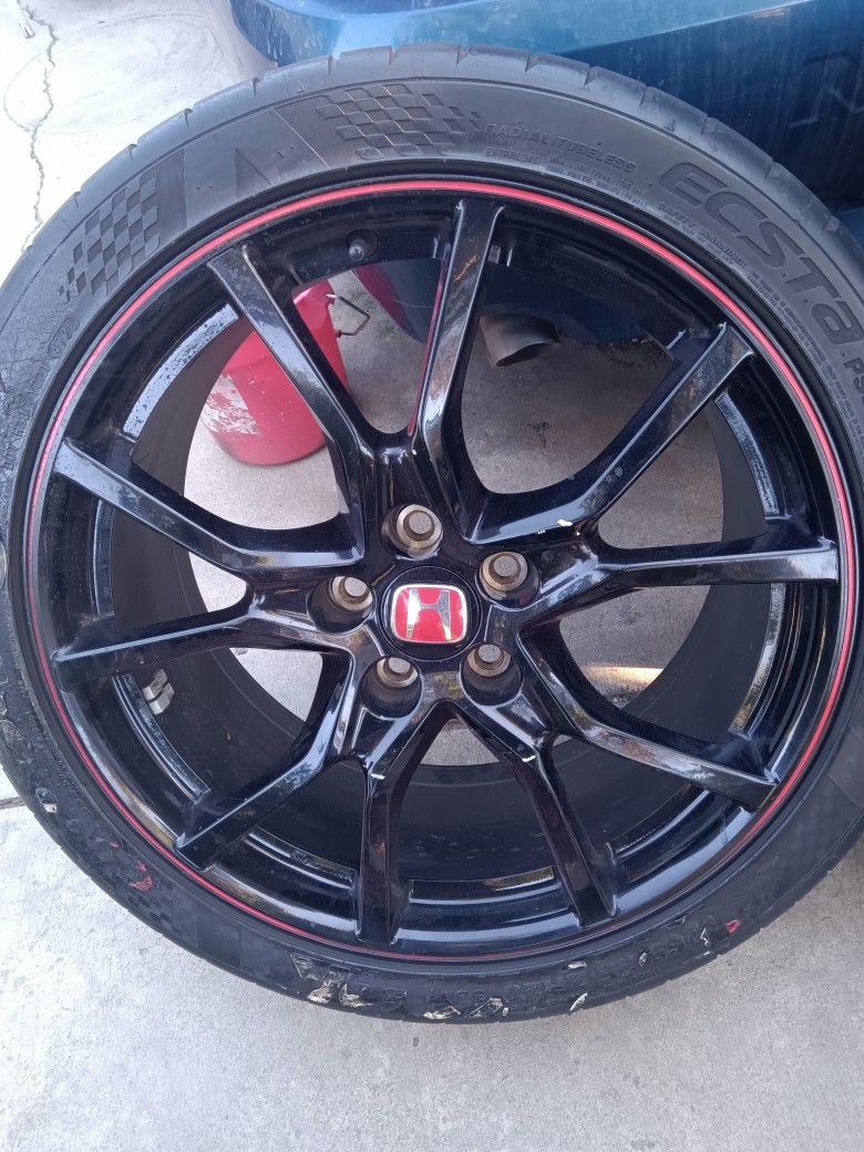 2020 20" OEM Honda Civic Type R Wheels And Tires