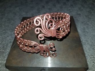 Handmade copper bracelet