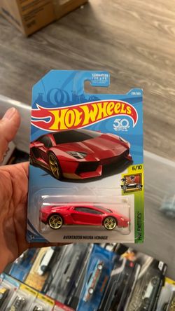 Hot Wheels Aventador Miura Homage 50th Anniversary