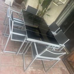 Modern Outdoor Dining Set 