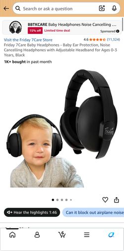 Noise cancelling headphones