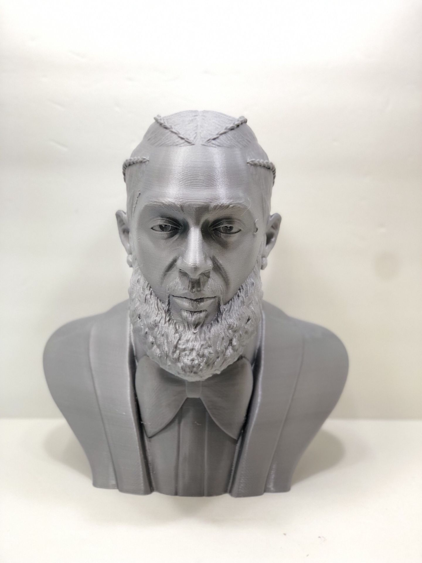 Nipsey Hussle 3D Printed Bust Sculpture unique art piece