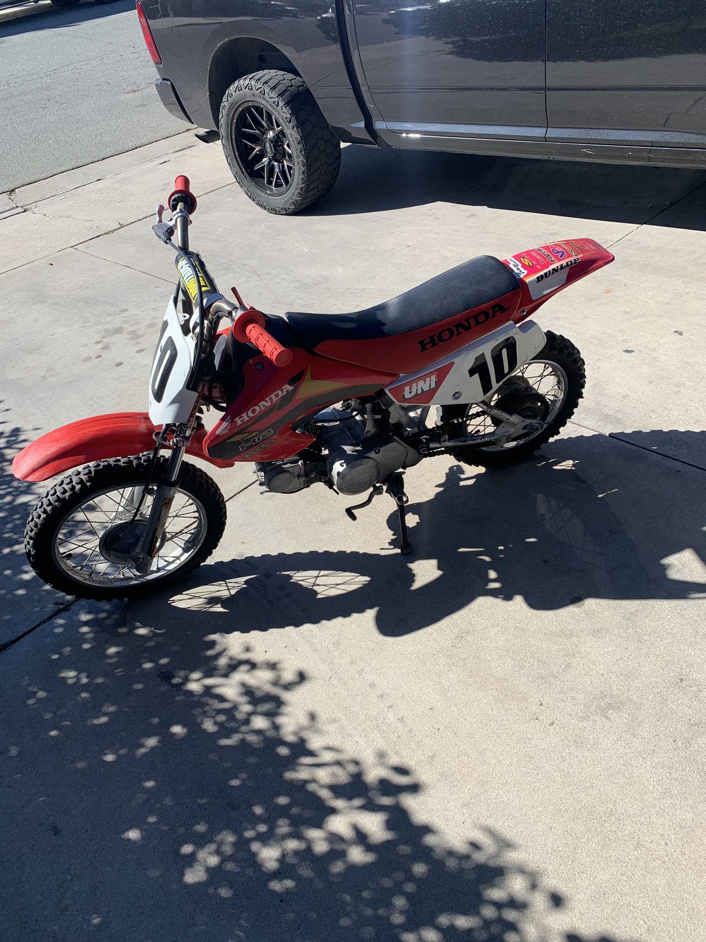 dirt bike honda xr70r 2003