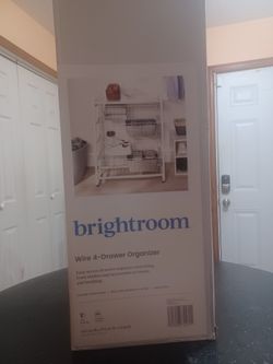 4 Drawer Metal Storange Bin