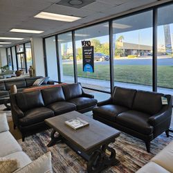 100% Leather Sofa  - Collyn 