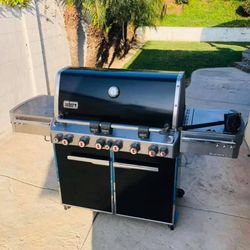 Weber-6-Burner-BBQ-Grill with-Rotisserie