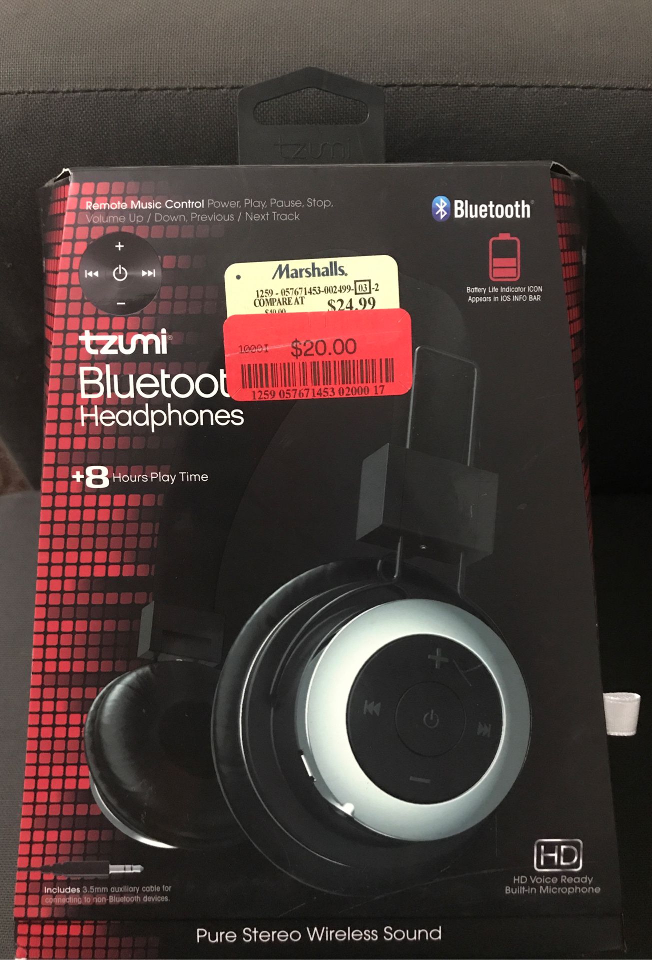 Bluetooth Headphones (Tzumi)