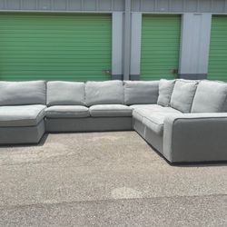 Light Gray Sectional Couch