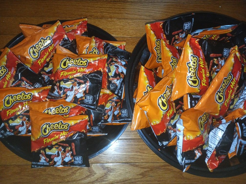 Flamin Hot Cheetos, 40 Bags 1oz Each 