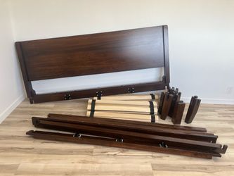 King bed frame from Big Fig