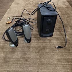 Dell Speakers and Subwoofer 