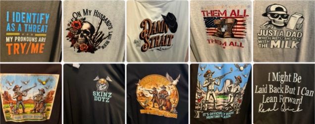 Men & women’s 63 Printed T- shirts