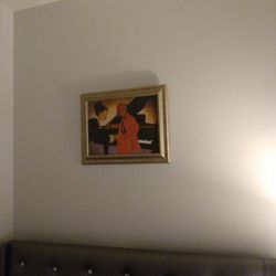 Real Oil Painting African American Inspired 