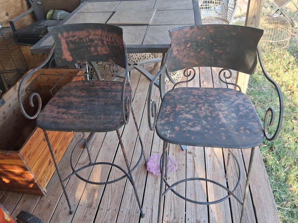 Vintage Metal Chairs