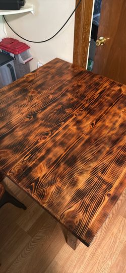 Table and chairs