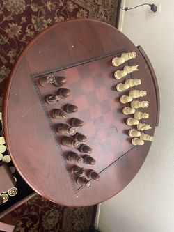 Chess/ Backgammon Set Furniture 