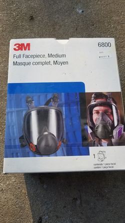 3m full facepiece medium