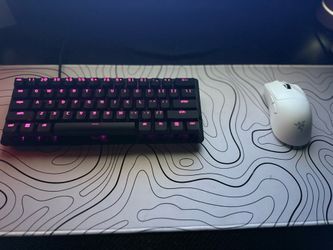 GOOD DEAL: Razer huntsman V3 Pro Mini + Razer viper V3 Pro White edition