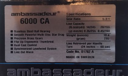 Ambassadeur Fishing Rod