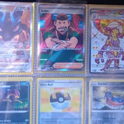 Pokemon Binder With Holos And Crown Zenith Cards To Battle With