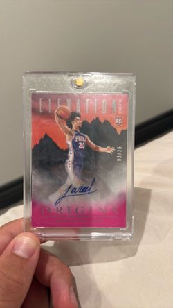 Numbered autos sports cards