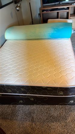 Queen size mattress &  boxspring