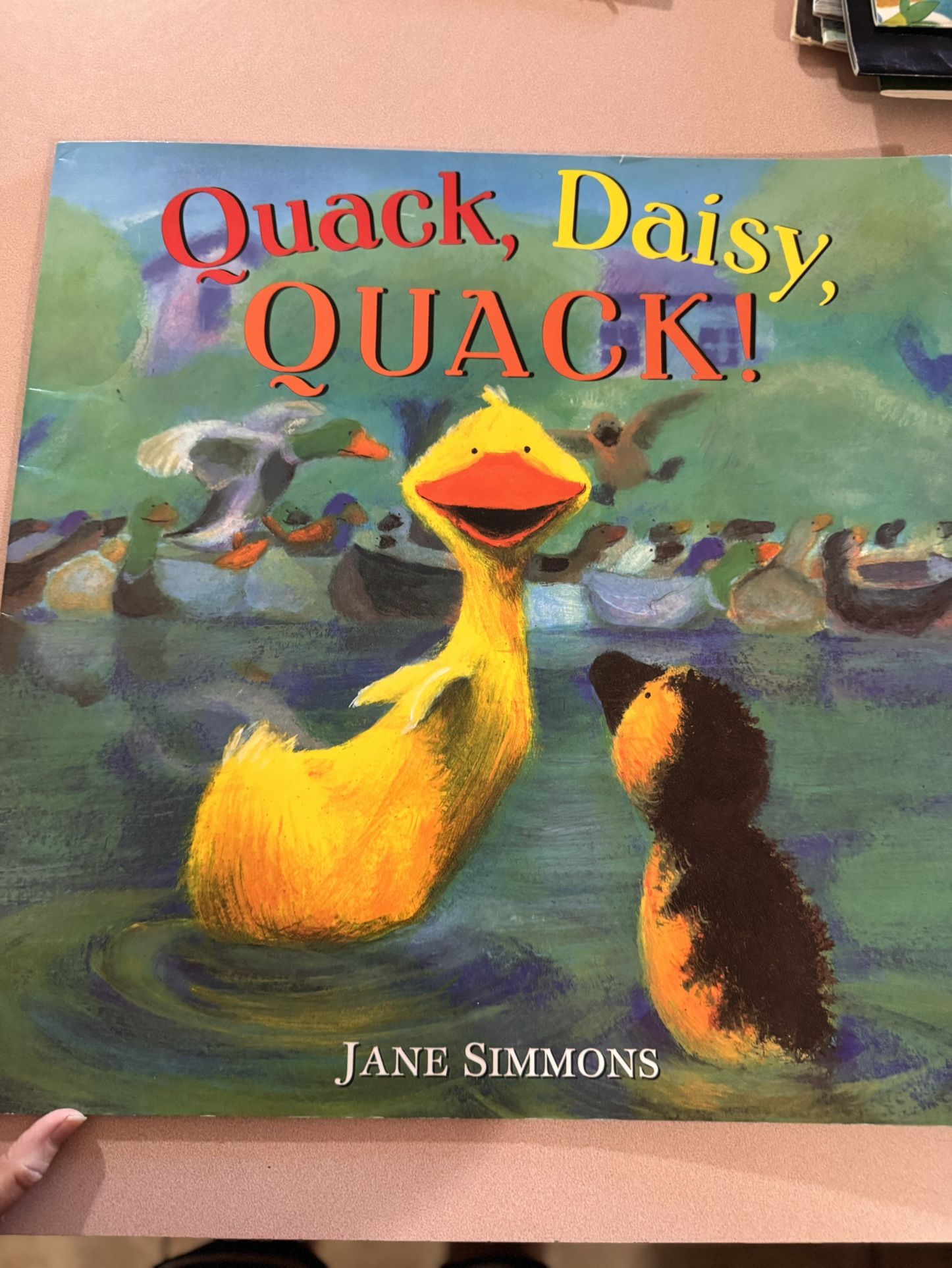 Large Kids Book. “Quack, Daisy, Quack!”