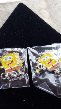 New sponge Bob children's necklaces