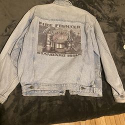 Firefighter Jean Jacket 