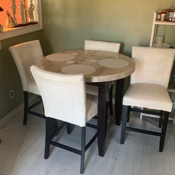 Kitchen table and chairs 40 Inch Table 