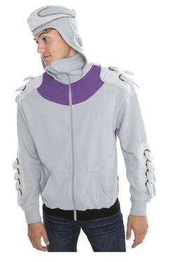Ninja Turtle Men’s Hoodie Grey Sm 
