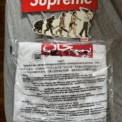 Supreme Arabic Box Logo Tee White Size Large 