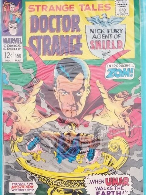 STRANGE TALES #156 STERANKO art script Nick Fury Doc Strange Marvel VF+