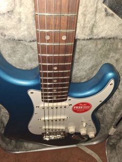 Squire classic vibe 1960s Lake Placid Blue