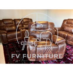 SALAS RECLINABLES A DESCUENTO DE BODEGA! INSTALACIÓN Y ENTREGA EL MISMO DÍA! 3 PAGOS MENSUALES! 