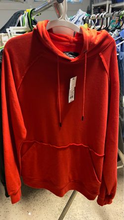 Red hoodie sweater