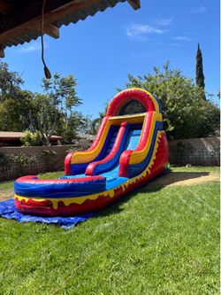water slide