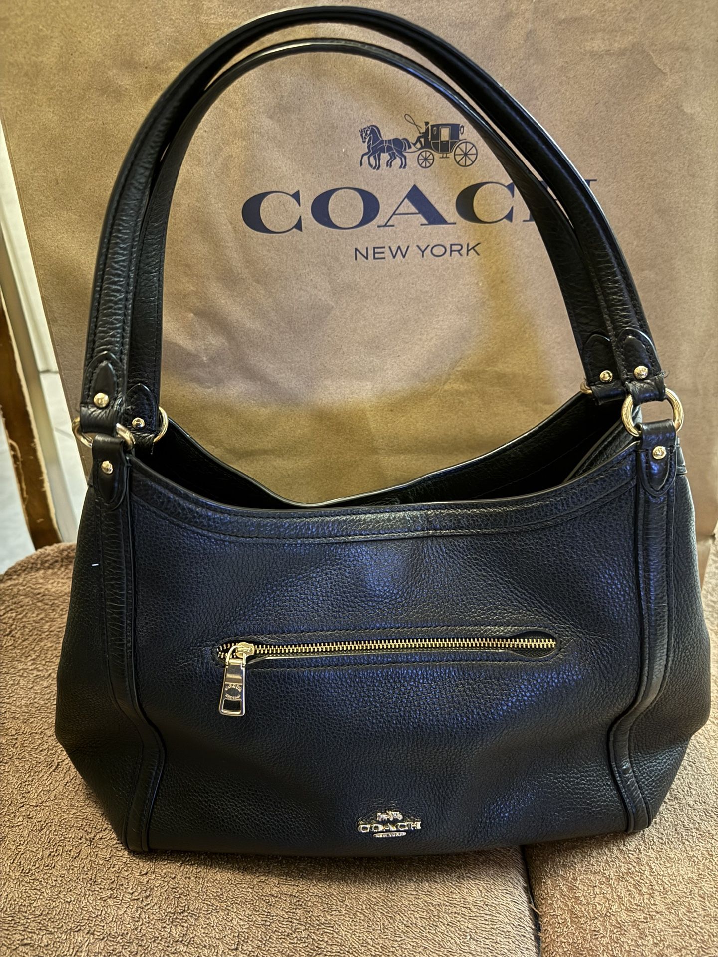 Coach Authentic Black Good Conditions